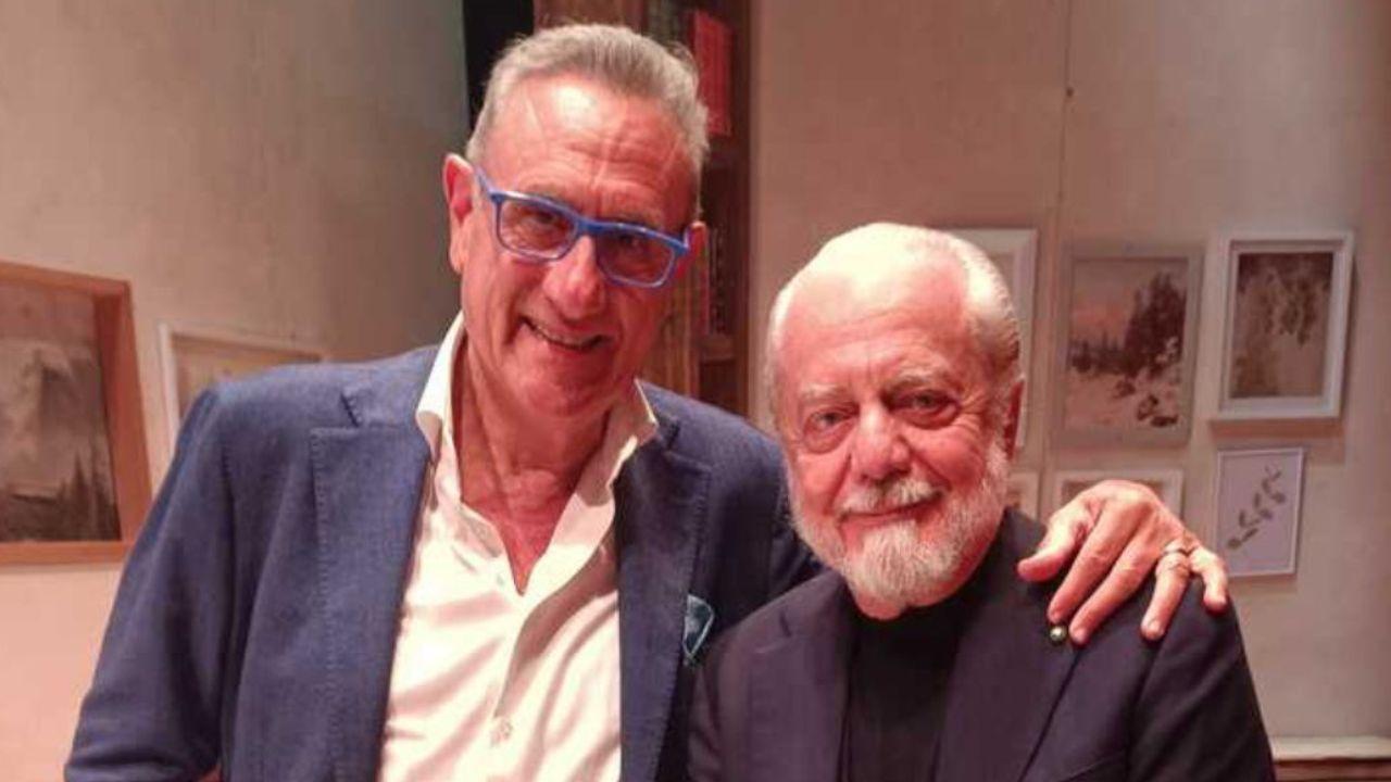 Sorpresa De Laurentiis, spettatore d'eccezione per Gino Rivieccio al Teatro Diana | FOTO