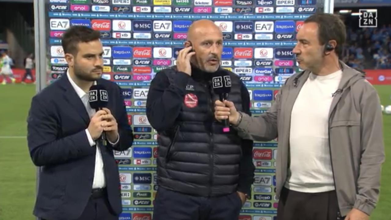 Italiano a DAZN: "Un avversario come il Napoli richiede massima applicazione! Vi svelo la posizione in campo di Bernardeschi"