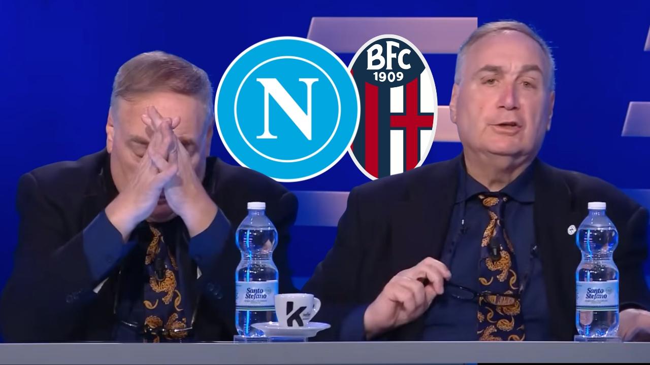 Editoriale Chiariello di Napoli-Bologna: "Conte secondo perch&eacute; fortunato! Ma &egrave; il caso di rinnovarlo? Squadra inguardabile, Milinkovic approssimativo" | VIDEO