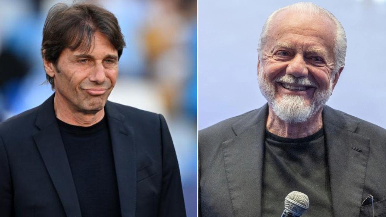 “Sa da un mese il mio pensiero”. Ricordate cosa si dissero (a distanza) Conte e De Laurentiis?