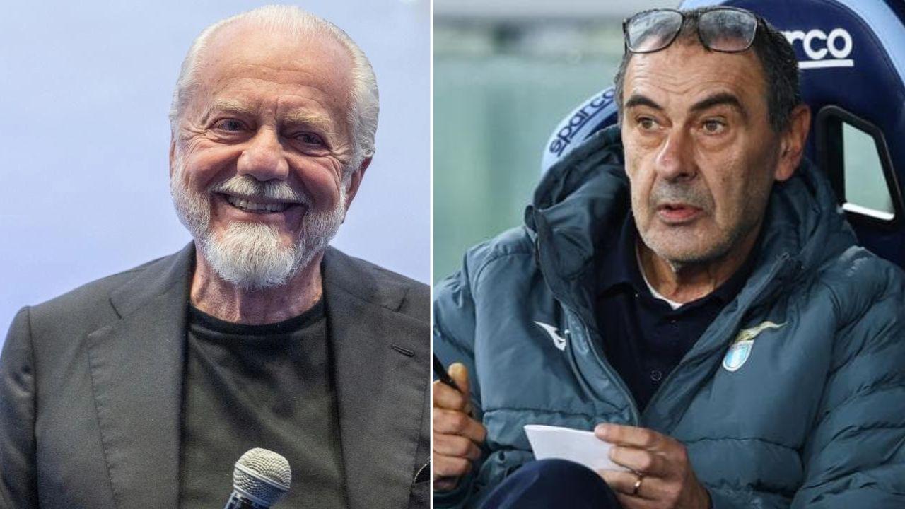 Sportitalia - De Laurentiis in linea di massima ha scelto Sarri: la reazione dell'allenatore. Con Conte situazione spaccata da dicembre