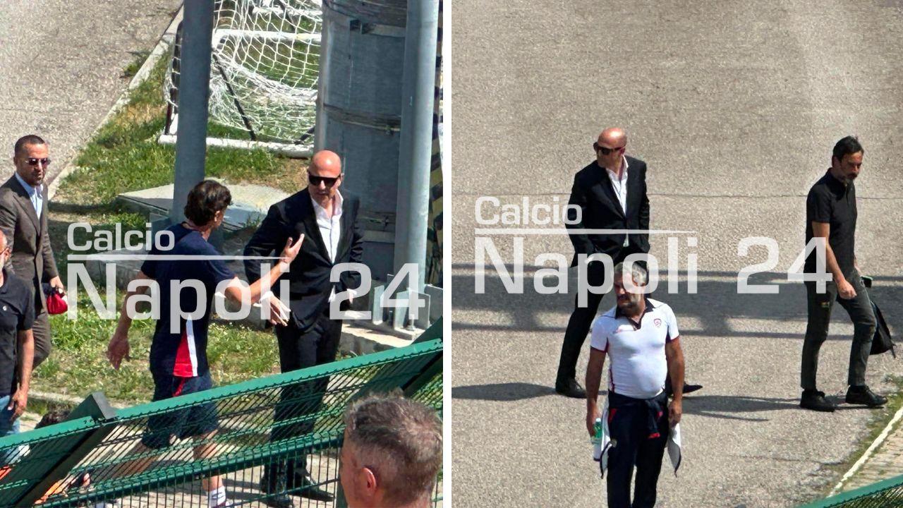 Playout Primavera: a Cercola anche il presidente Giulini del Cagliari | FOTO