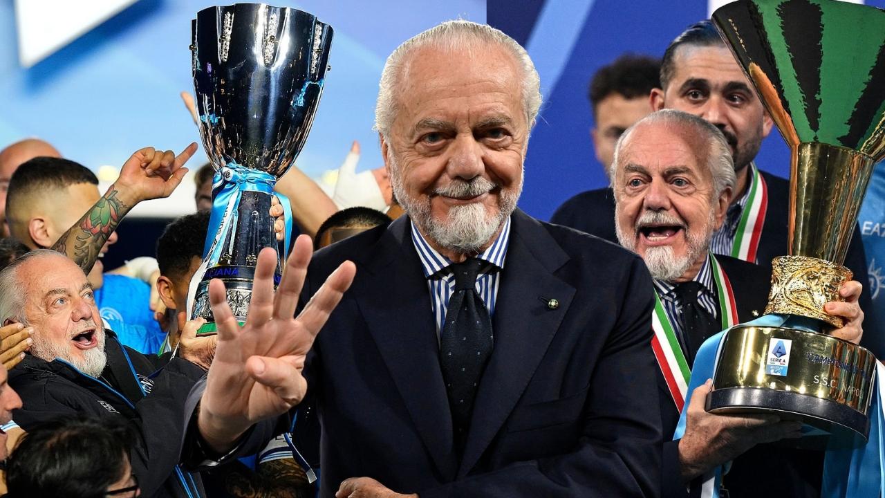 Buon compleanno, Presidente! Aurelio De Laurentiis compie oggi 77 anni