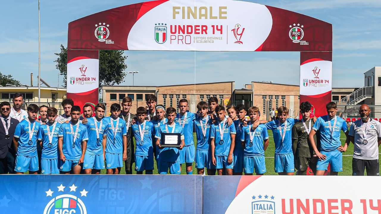 Il Napoli under-14 perde la finale scudetto! Vince il Parma 3-0, azzurrini secondi