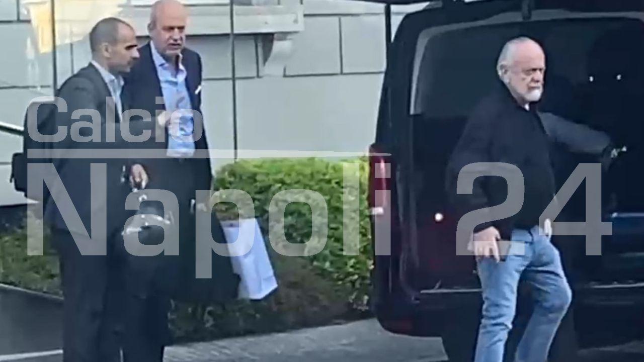 SSC Napoli, summit di 6 ore per il nuovo allenatore! C'erano ADL, Manna, Iorio e Chiavelli | VIDEO CN24