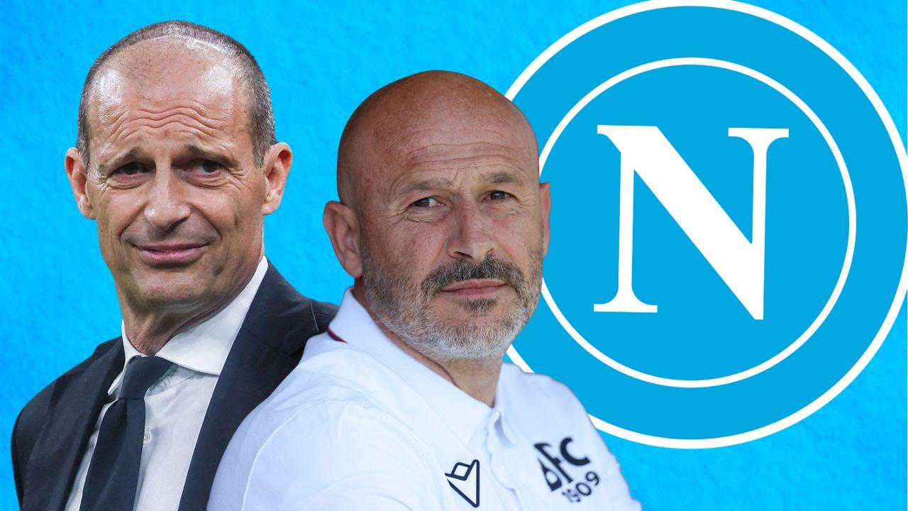Sky - Oggi De Laurentiis sceglierà l'allenatore del Napoli: Allegri si riduce lo stipendio, Italiano saluta il Bologna