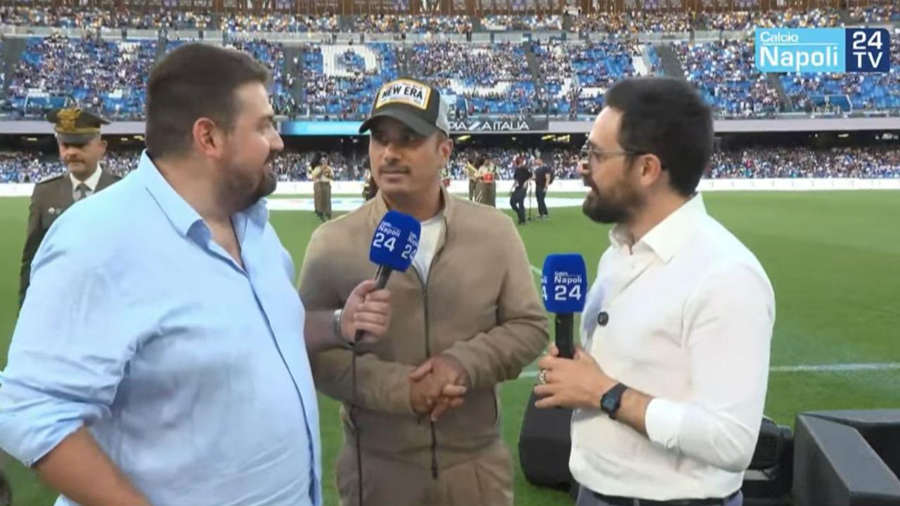 Notte dei Leoni, Francesco Di Leva a CN24: "Il mio preferito delle Napoli Legends &egrave; Mertens" | VIDEO