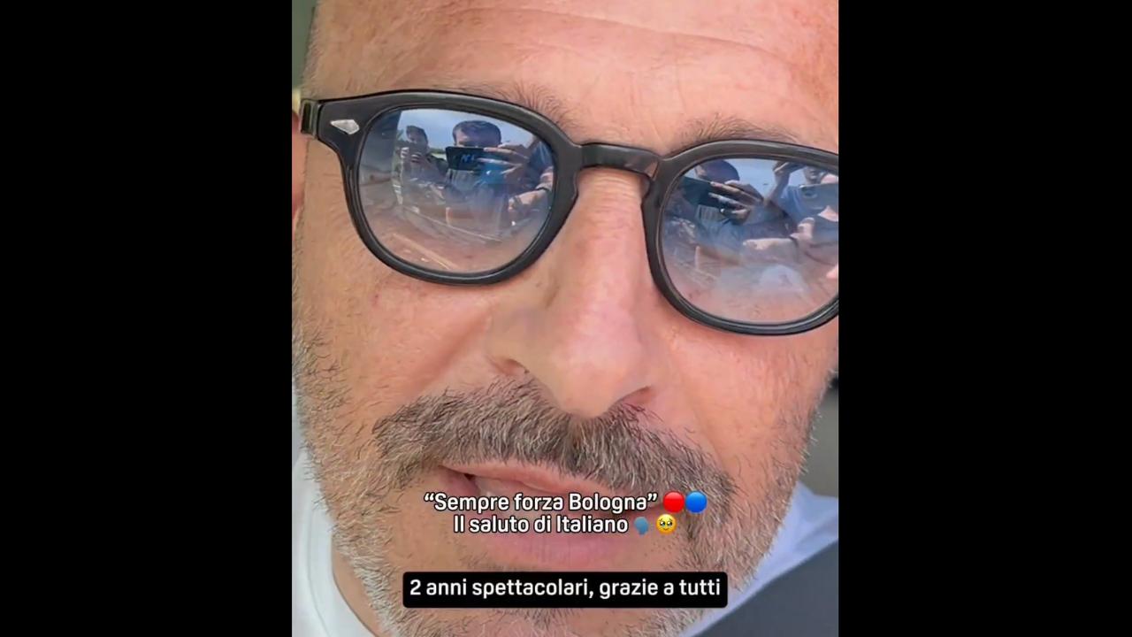Italiano saluta il Bologna: 