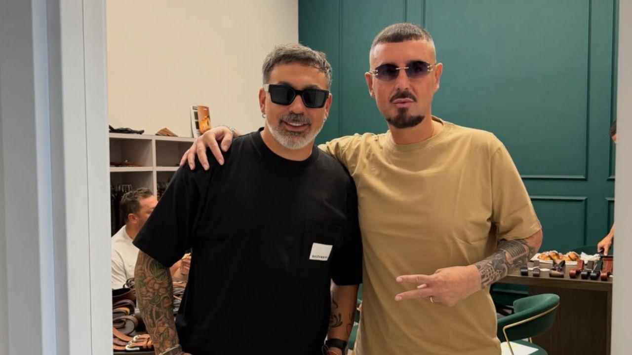 Il Pocho Lavezzi è ancora a Napoli: lo scatto social con il cantante neomelodico Raffaello | FOTO