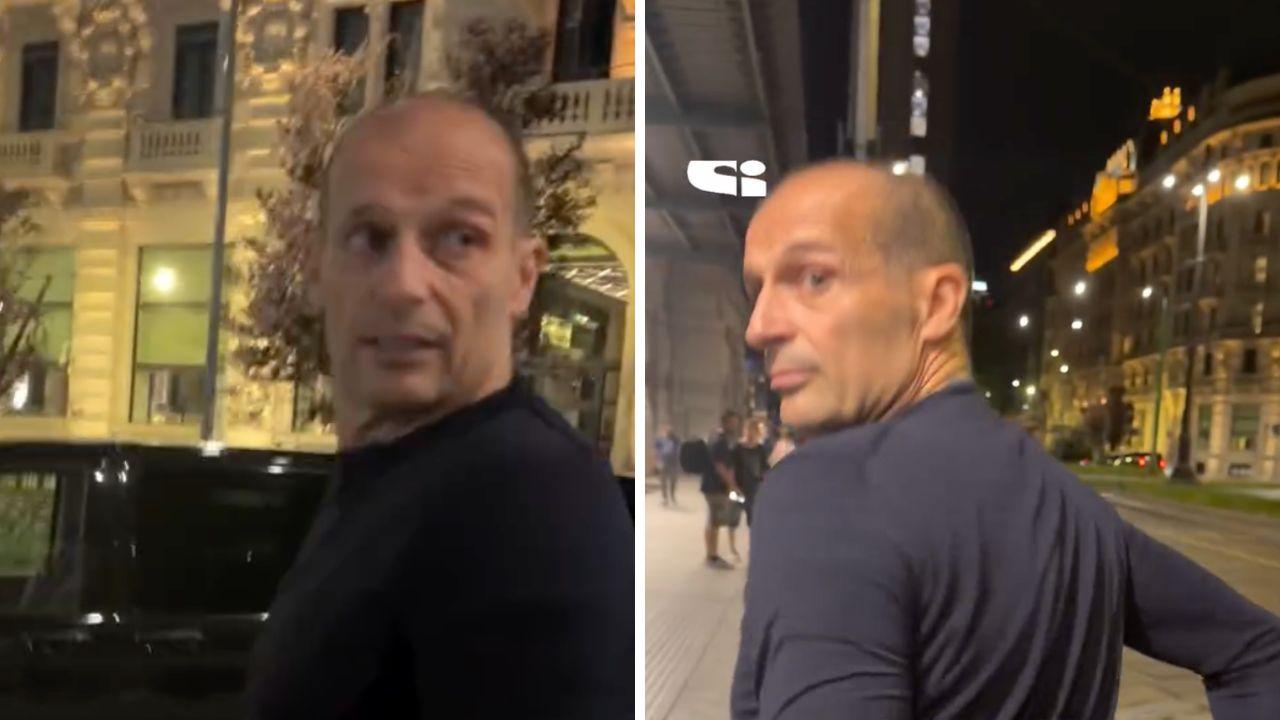 Sportitalia - Allegri &egrave; tornato a Milano per risolvere il contratto con i rossoneri | VIDEO