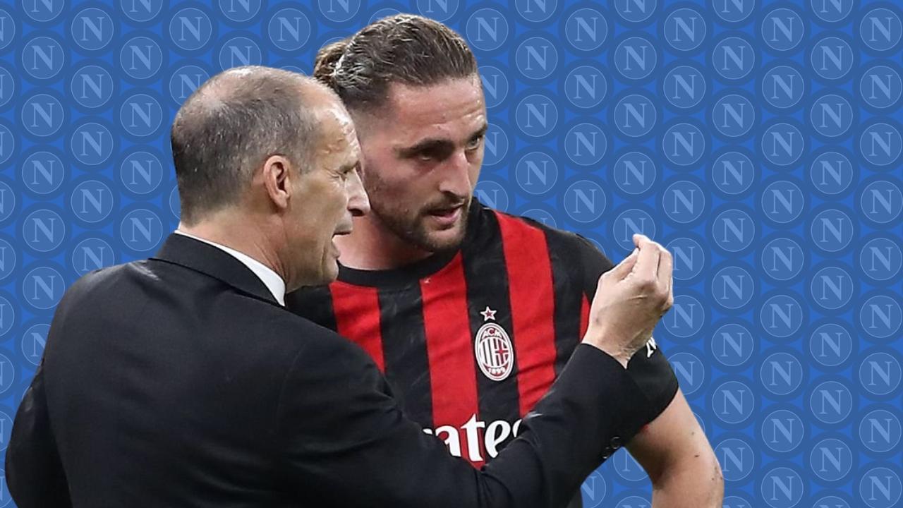 La frase di Rabiot che spiega il rapporto con Allegri (e fa pensare alla coppia a Napoli)