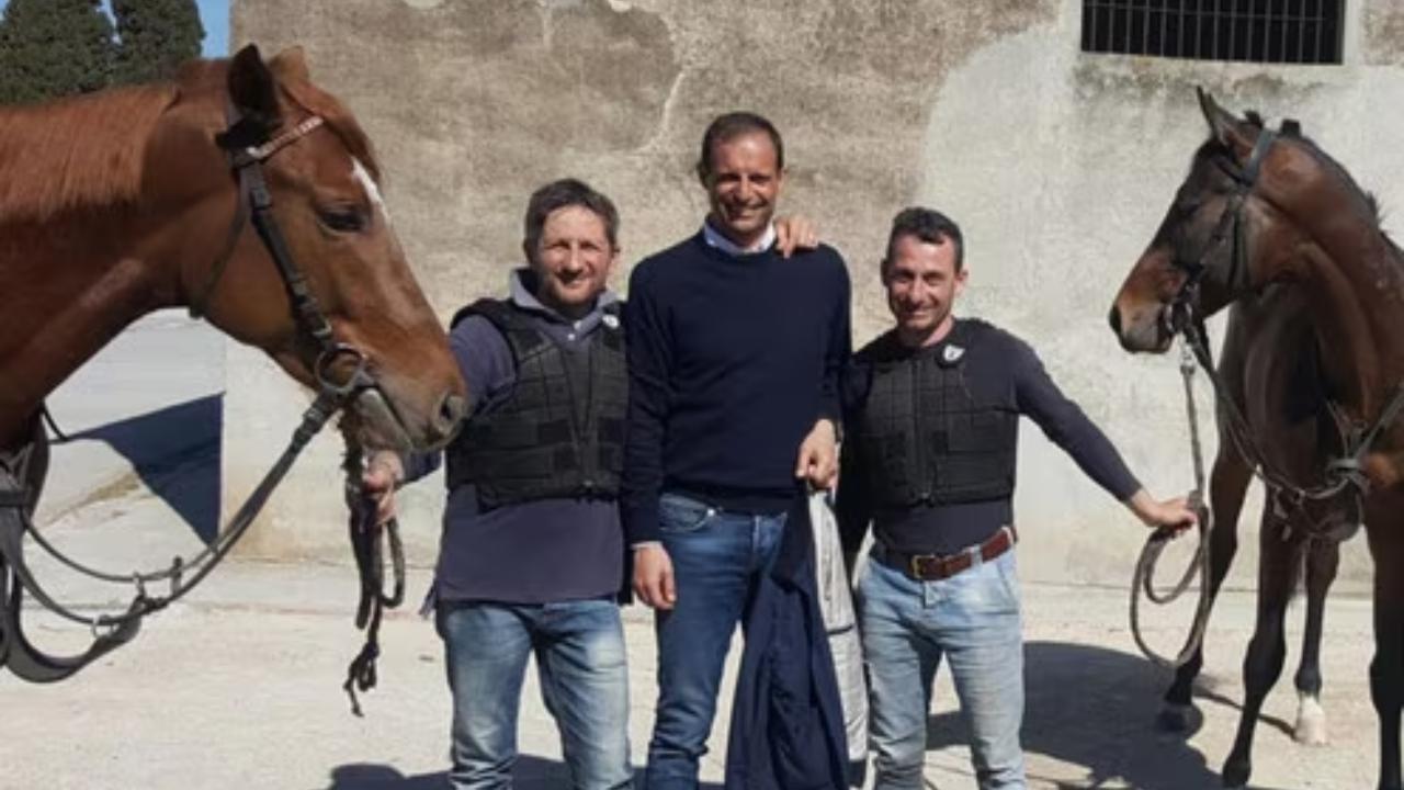 Curiosit&agrave; Allegri: "debutta" all'ippodromo di Agnano, in attesa della panchina del Napoli!