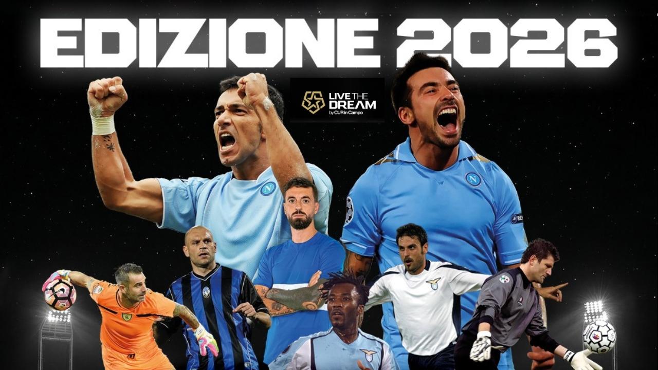 Live The Dream 2026 con Quagliarella e Lavezzi: come acquistare i biglietti per lo stadio Stirpe di Frosinone
