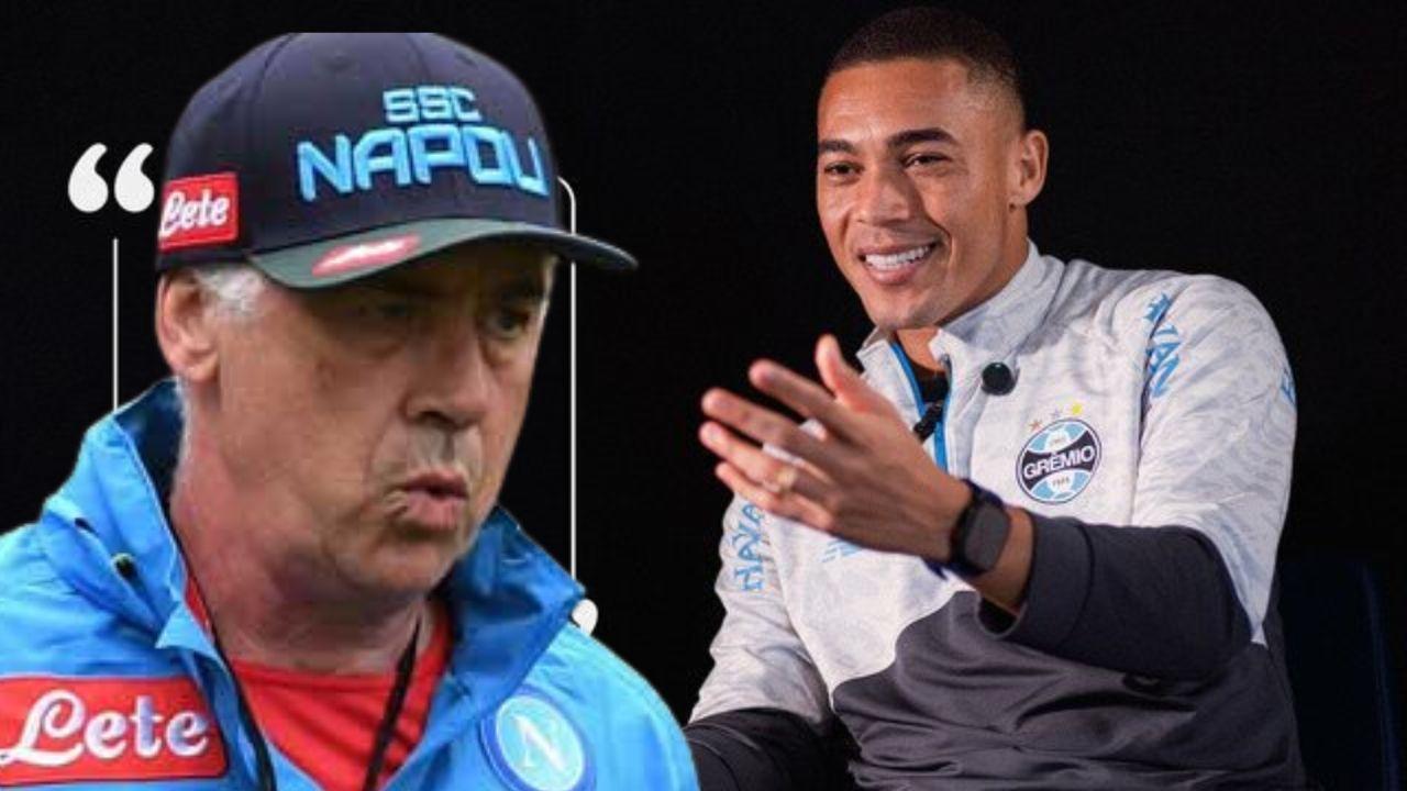 Carlos Vinicius: "Con Ancelotti a Napoli era impossibile! Nello spogliatoio non avevo neanche il coraggio di alzarmi..."