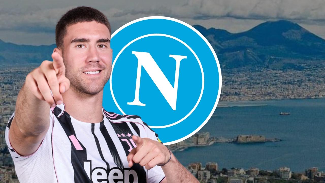 Vlahovic-Napoli, Manna in contatto con l'agente per accontentare Allegri! Le cifre