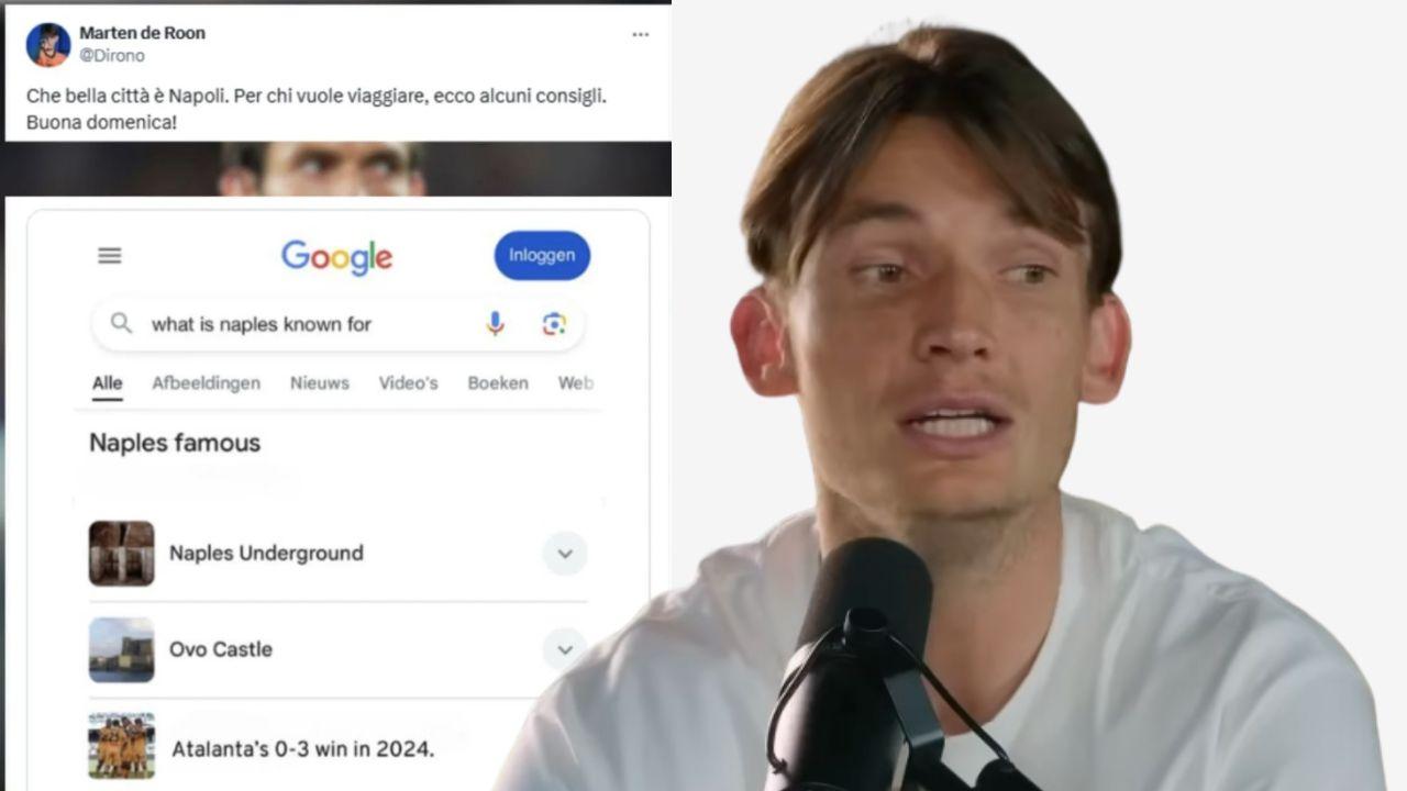 De Roon e la battuta su Napoli: 
