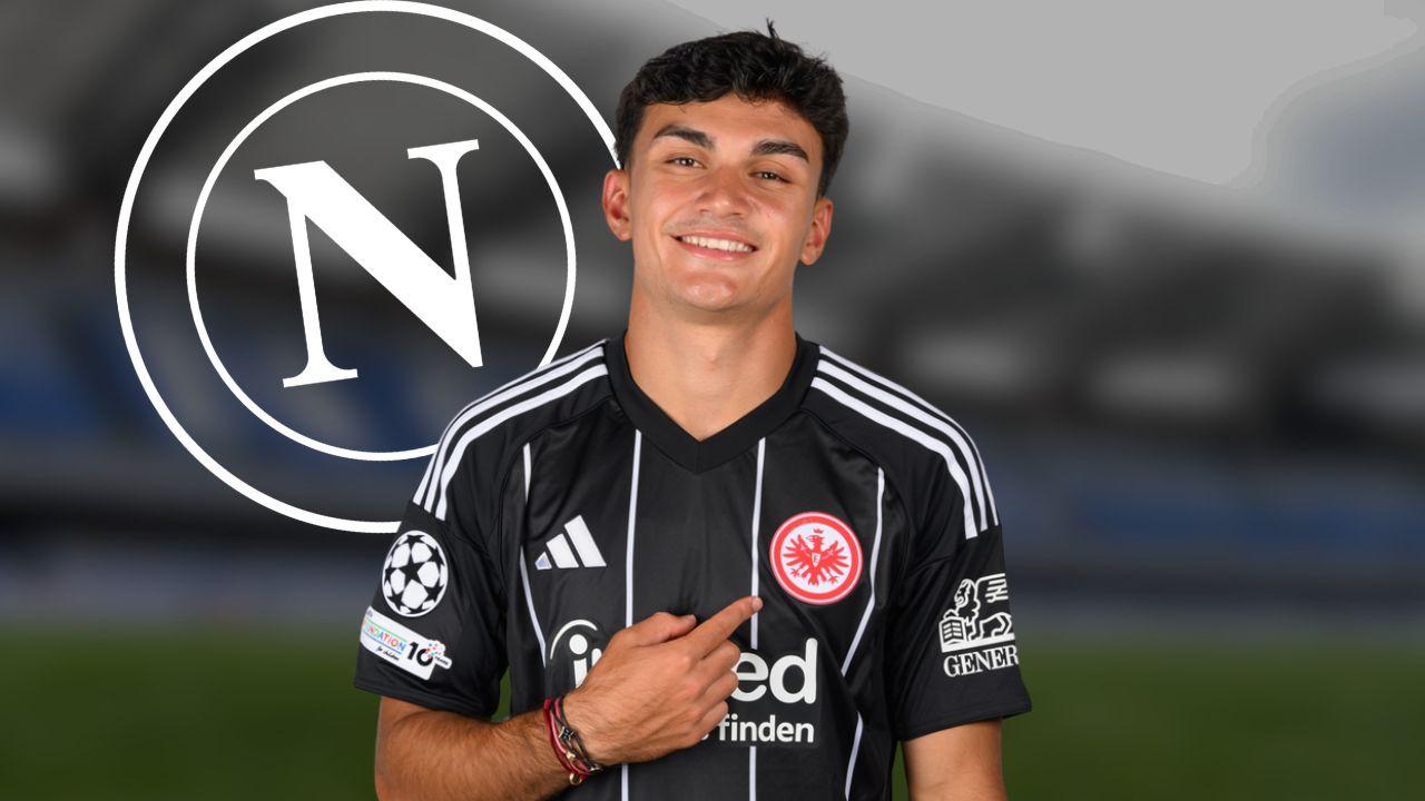 Calciomercato Napoli, Manna ha puntato un trequartista dell'Eintracht Francoforte: nel mirino c'è Can Uzun