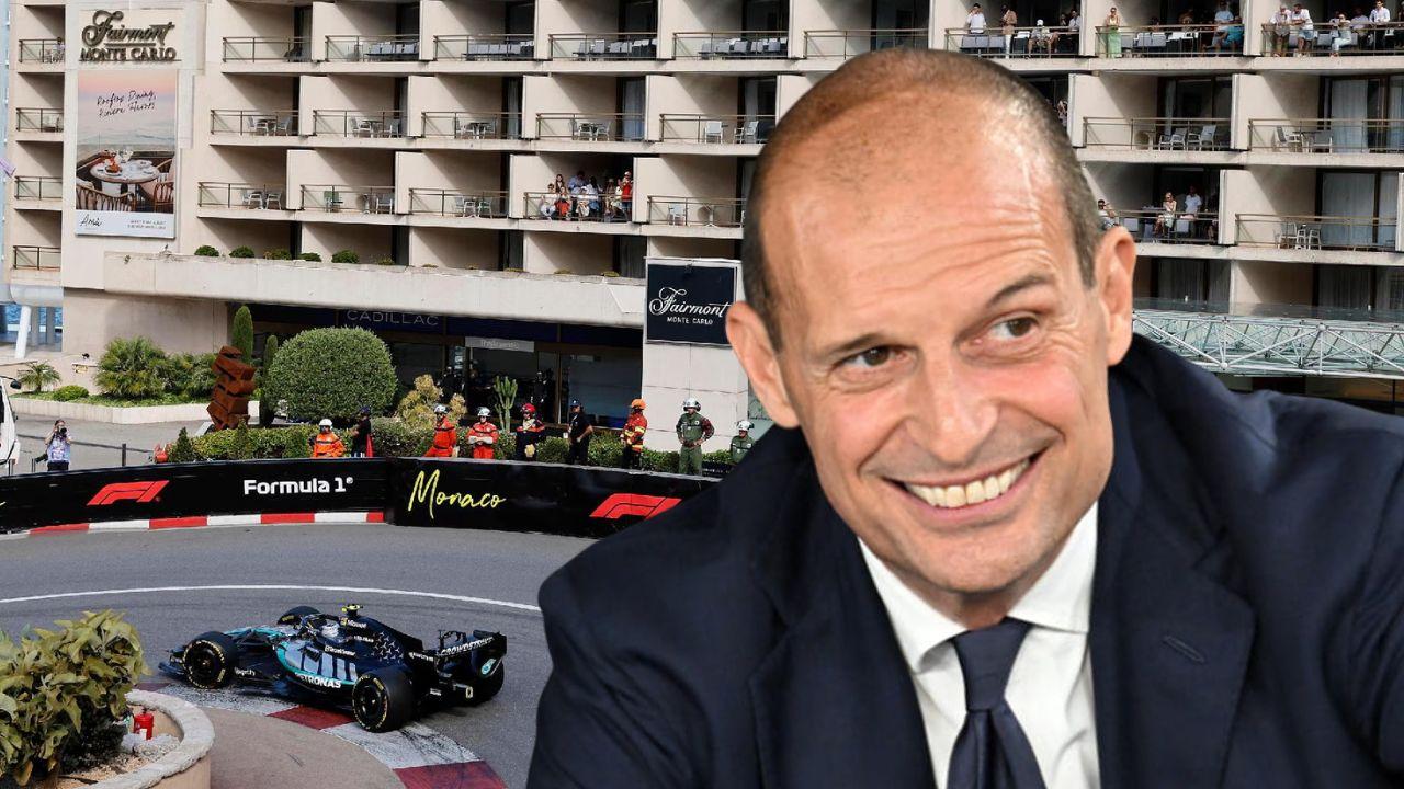 Gran Premio di Monte Carlo, c'è anche Allegri a seguire la F