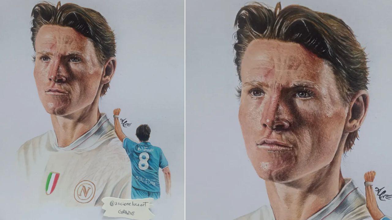 Regalo in arrivo per Scott McTominay? L'artista presenta il 