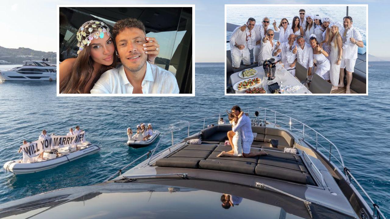 Rrahmani si sposa! Fantastica proposta di matrimonio sullo y