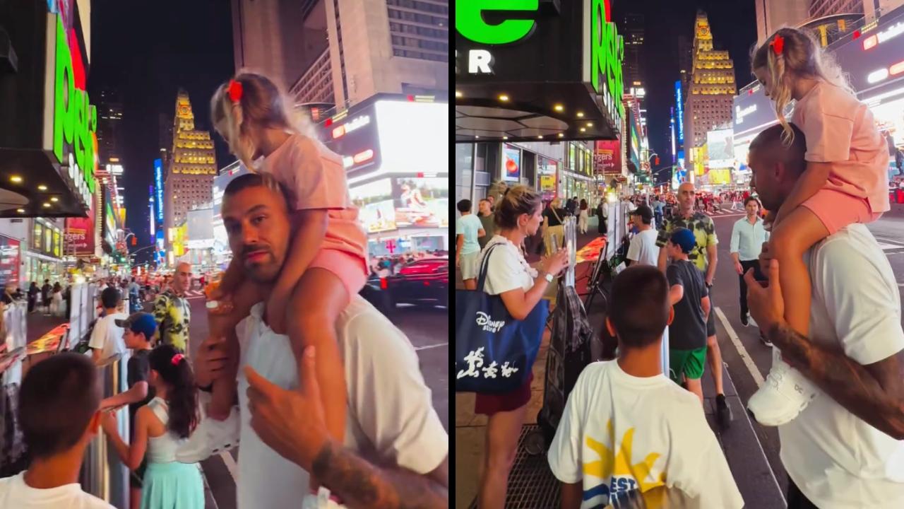 Spinazzola "raggiunge" i Mondiali negli USA: vacanze a New York con la famiglia | VIDEO