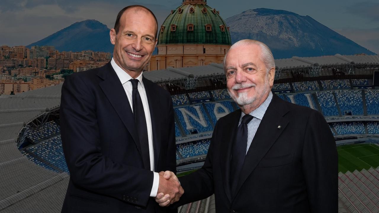 Allegri può essere ufficializzato tra sette giorni! Settimana decisiva, De Laurentiis è strasicuro