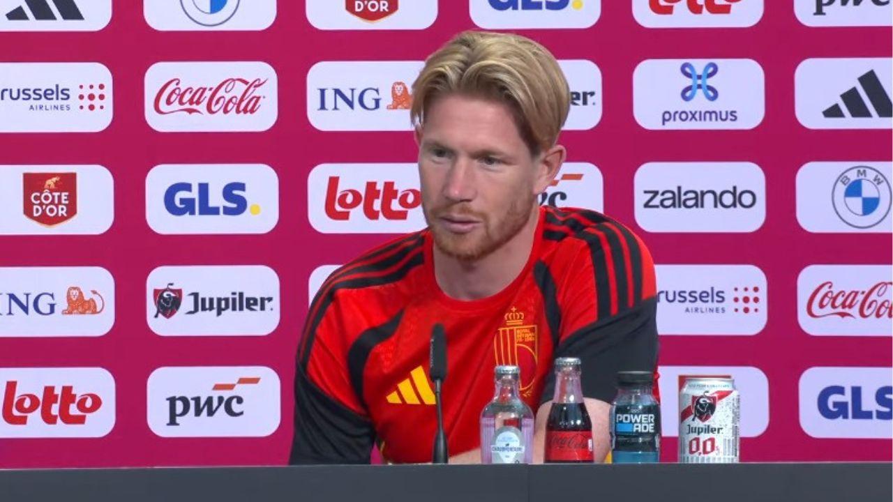 Belgio, De Bruyne: "Sto bene come ad inizio stagione col Napoli, Lukaku segna anche se gioca pochi minuti"