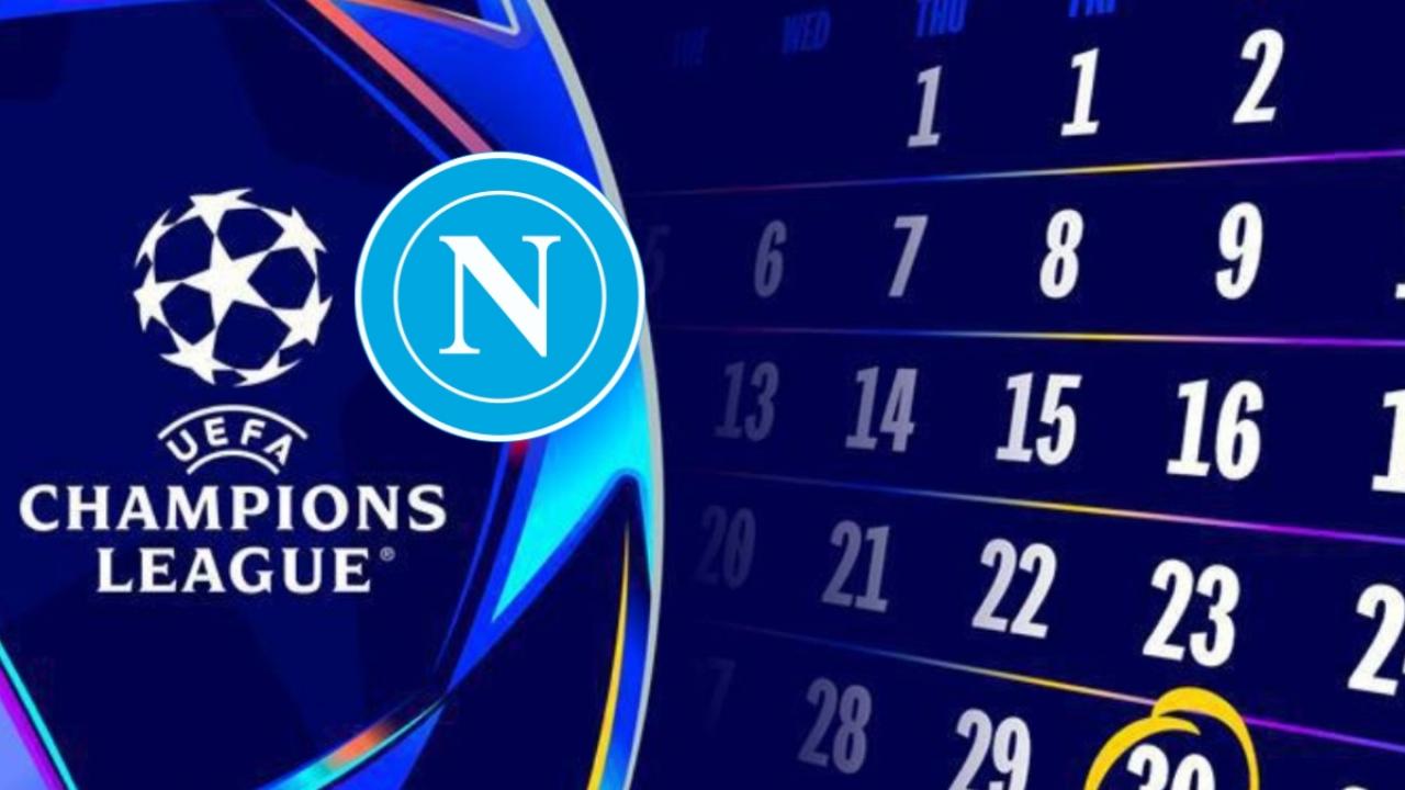 Calendario Napoli Champions: date e orari di tutte le partite