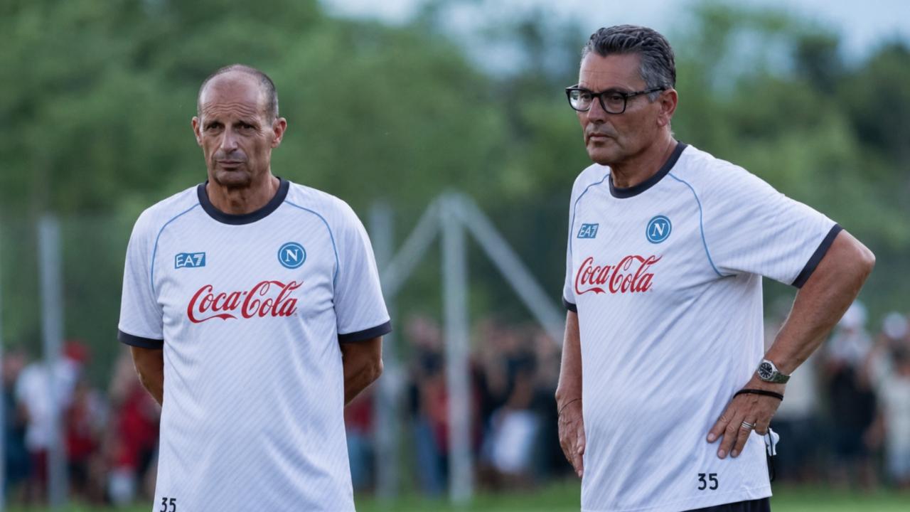 Allegri al Napoli, novit&agrave; nello staff tecnico e medico: doppia assenza a sorpresa