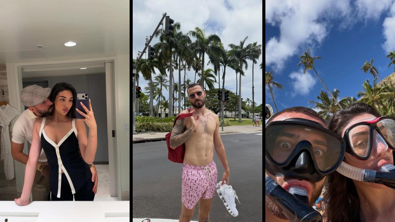 Mario Gila, vacanze alle Hawaii in "attesa" di sviluppi nella trattativa col Napoli | FOTO