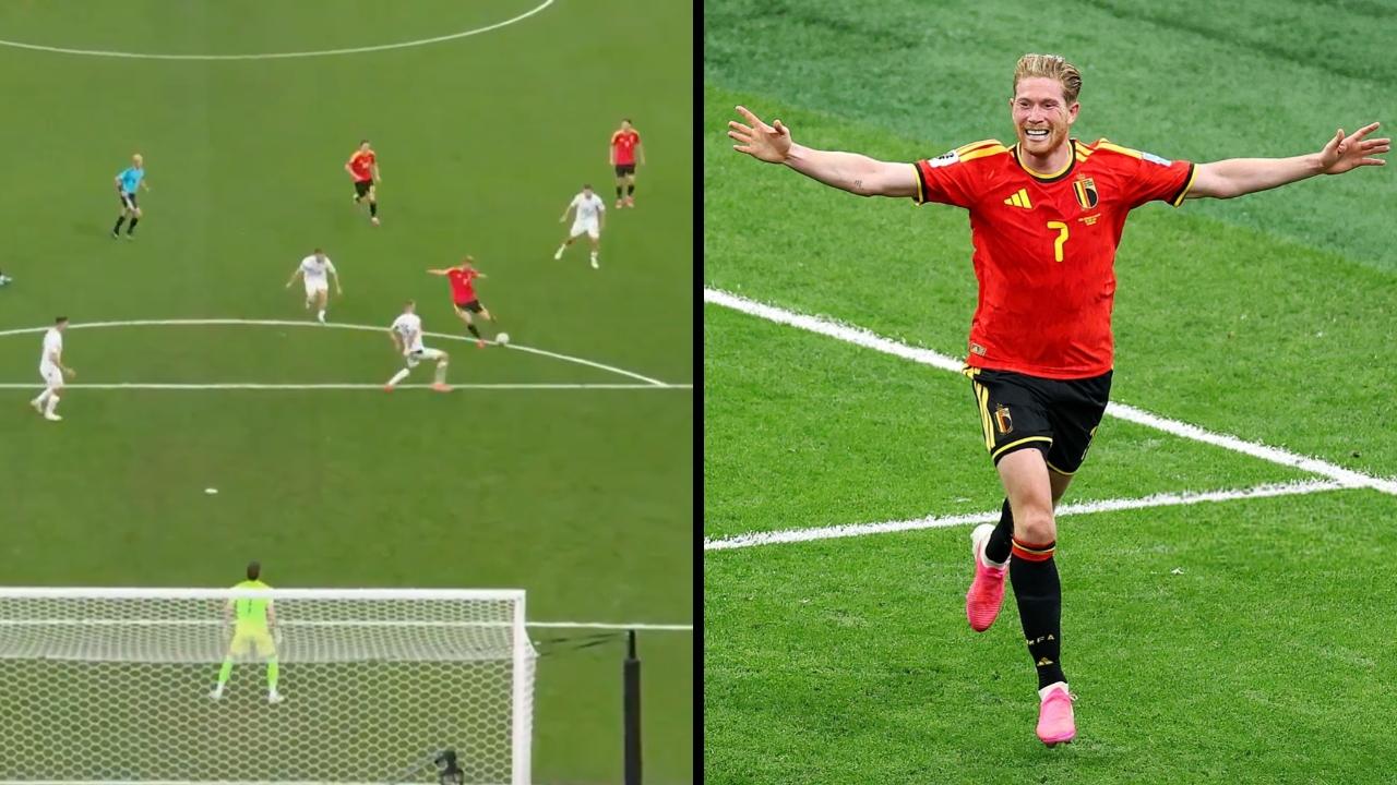 Gol De Bruyne in Nuova Zelanda-Belgio 1-5, &egrave; storia! &Egrave; il primo belga a segnare in 3 Mondiali | VIDEO
