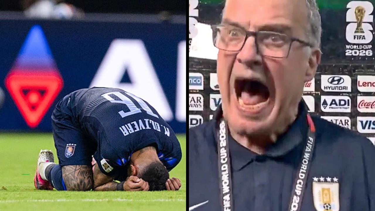Mathias Olivera in lacrime, Uruguay eliminato ai Mondiali: Bielsa perde la testa a fine gara!