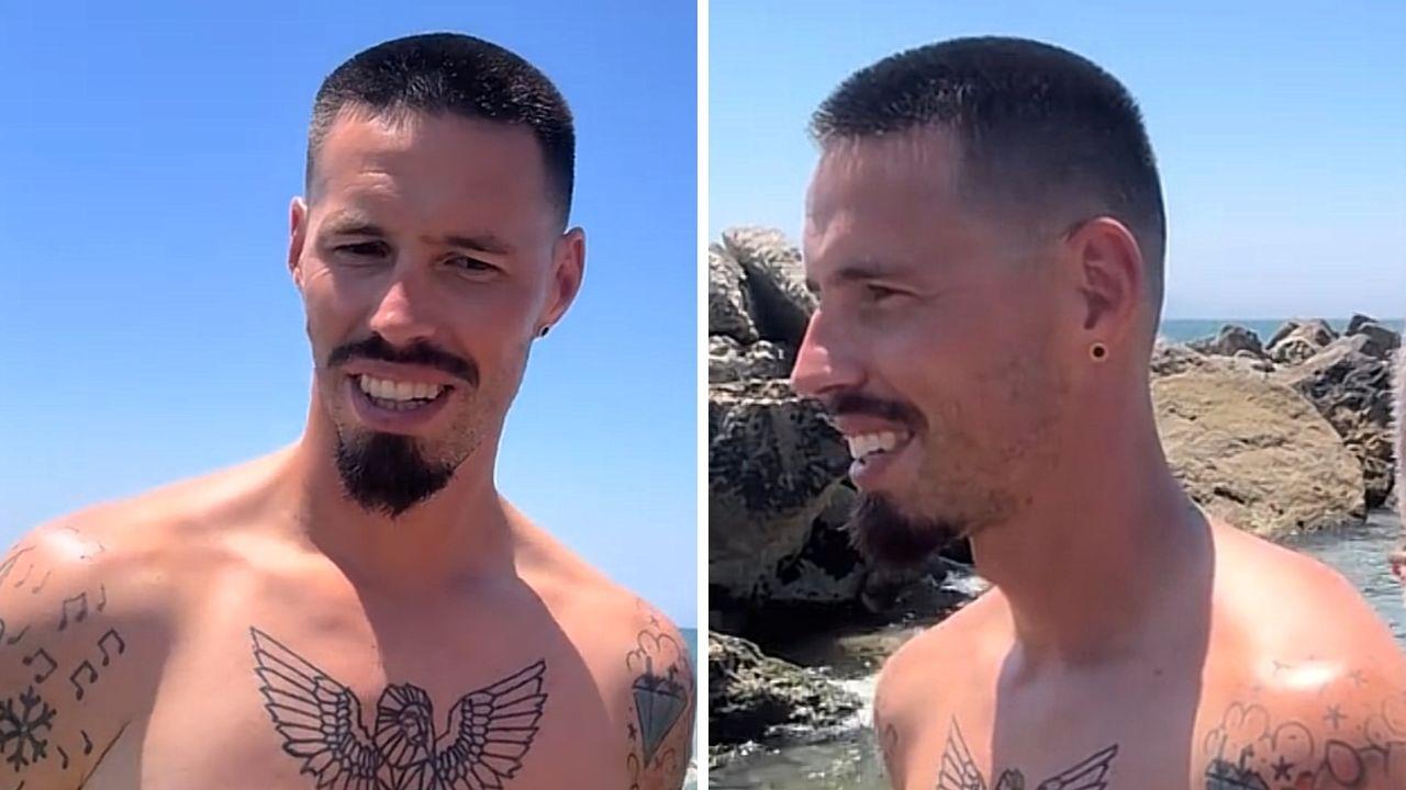 Relax al mare per Hamsik: vacanze napoletane per Marek, guardate dove &egrave; stato | VIDEO