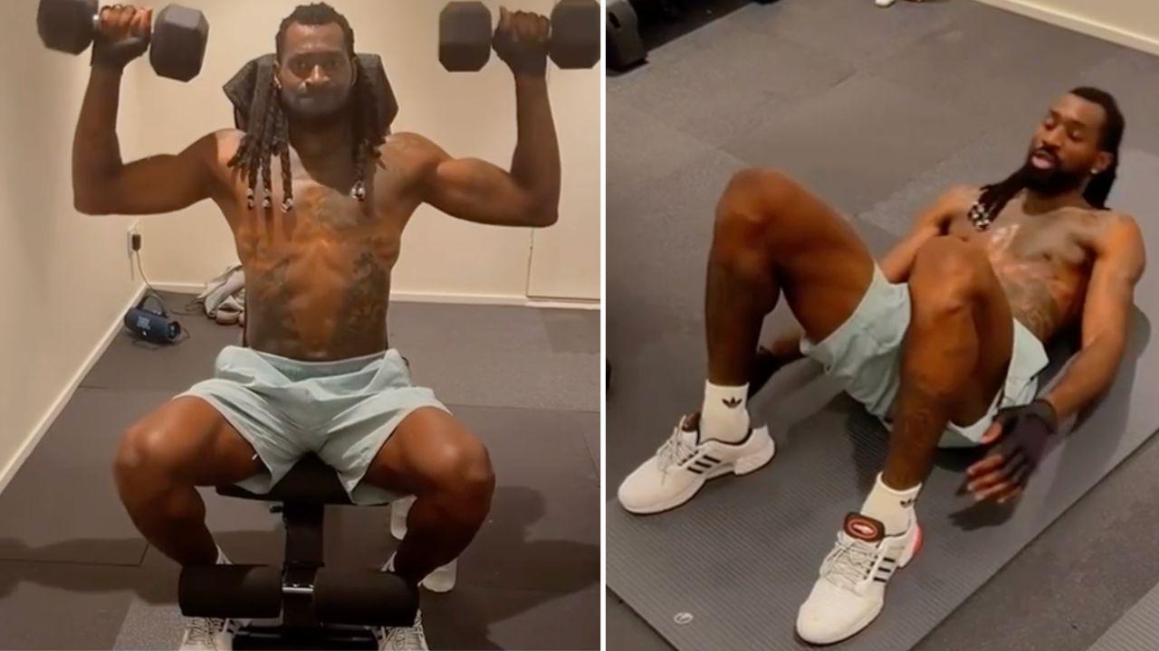Anguissa si allena duramente in vacanza: rester&agrave; a Napoli con Allegri? | VIDEO