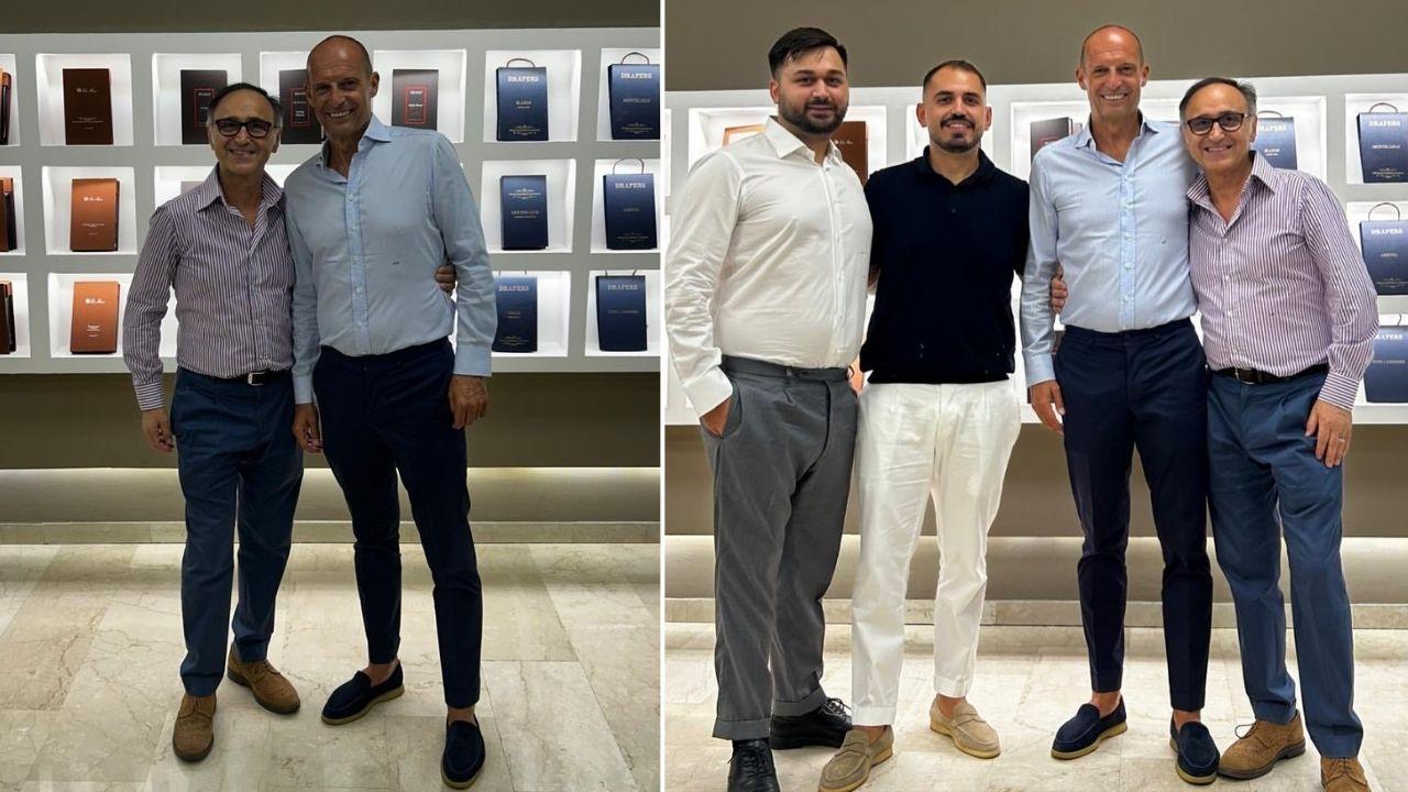 "Sabato in sartoria provando abiti", Allegri si prepara per Napoli: dove &egrave; stato | FOTO