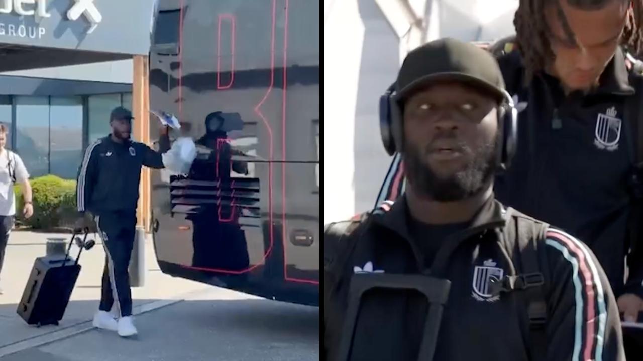 Belgio rientrato a Bruxelles, iniziano le vacanze: "assente" De Bruyne, Lukaku saluta i tifosi e va a Tubeke | FOTO