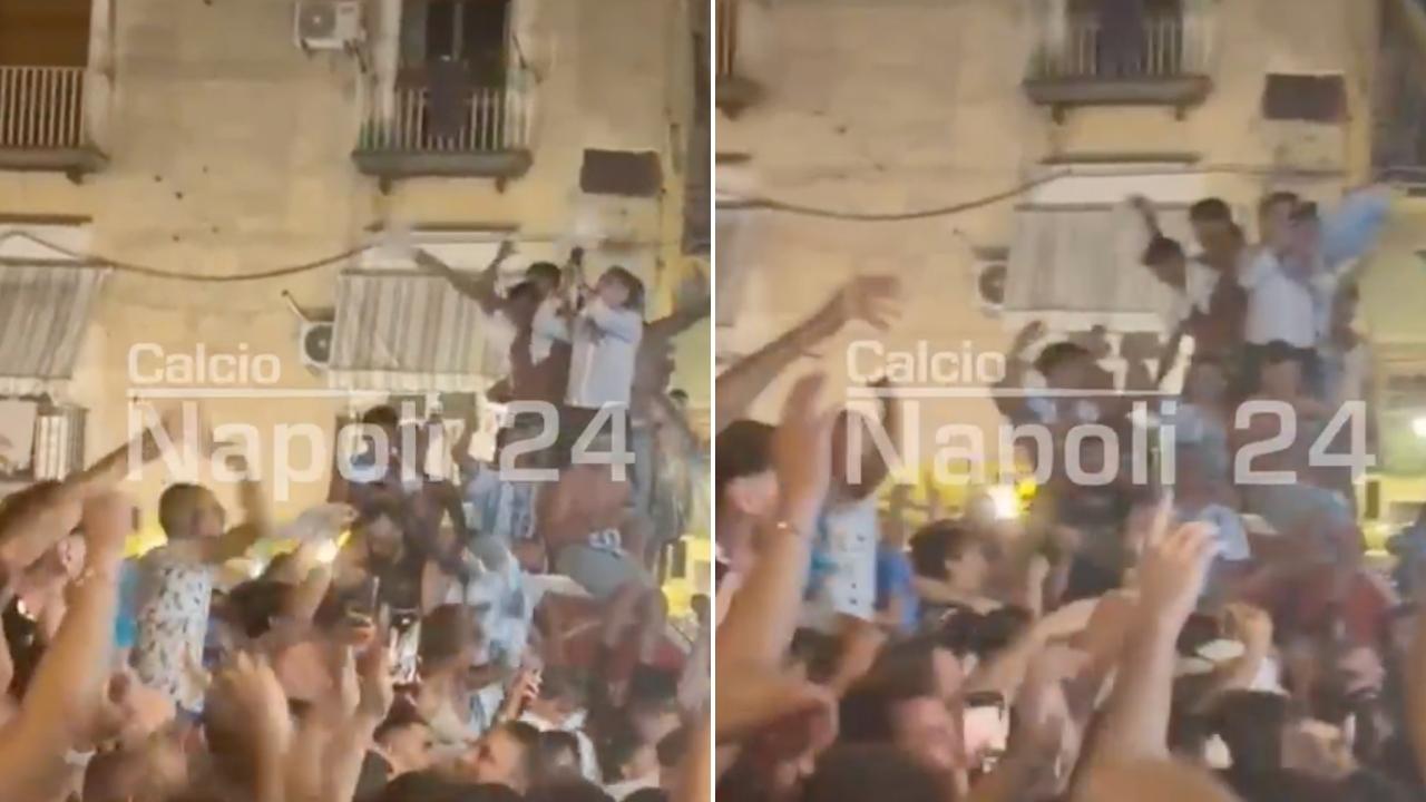Argentina in finale, a Napoli &egrave; apoteosi: guardate che festa scoppia | VIDEO
