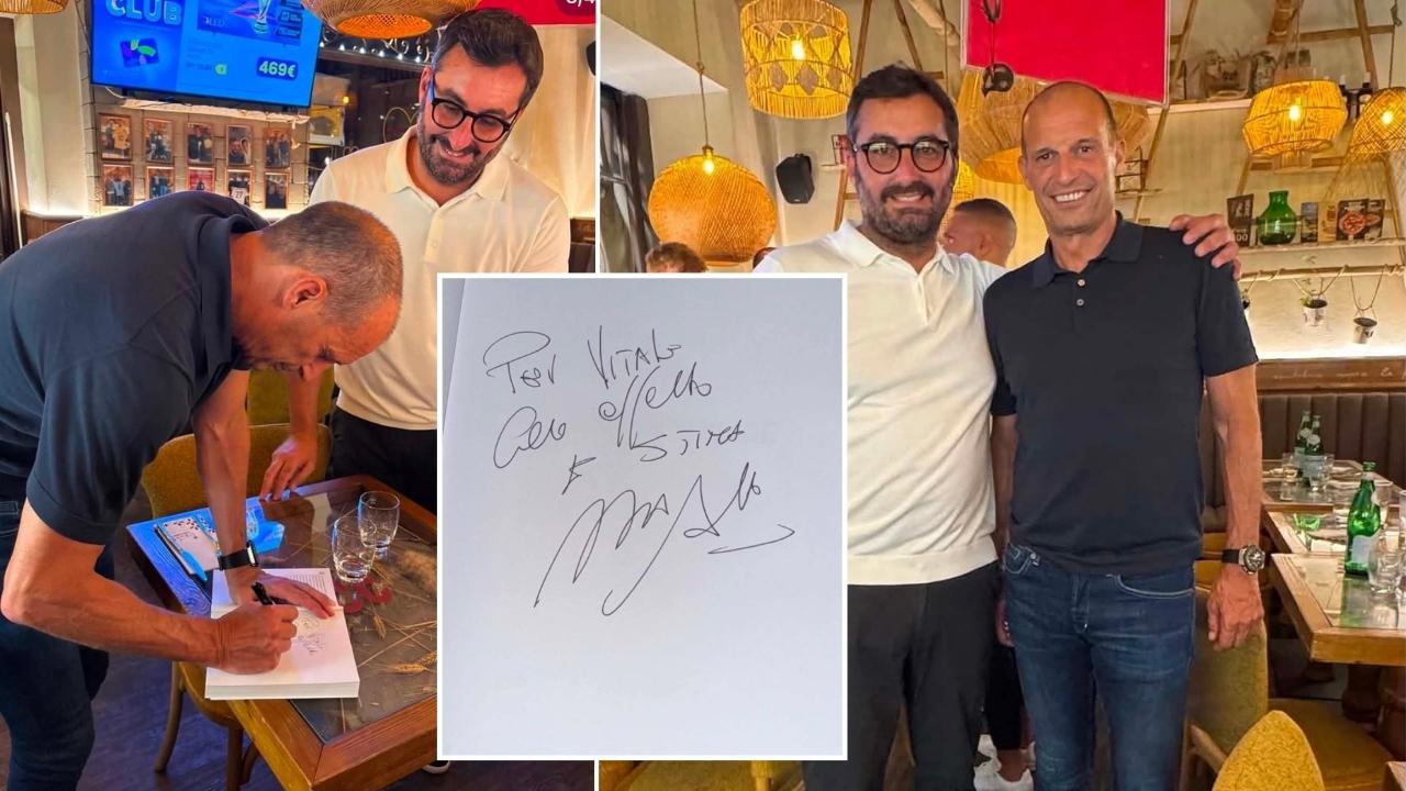 Allegri ha gi&agrave; iniziato il tour culinario a Napoli: ecco dove &egrave; stato stasera | FOTO