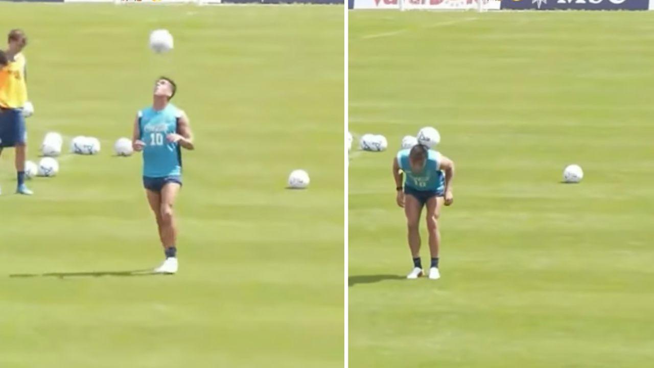 Giovane show a Dimaro, il brasiliano in versione Joga Bonito | VIDEO CN24