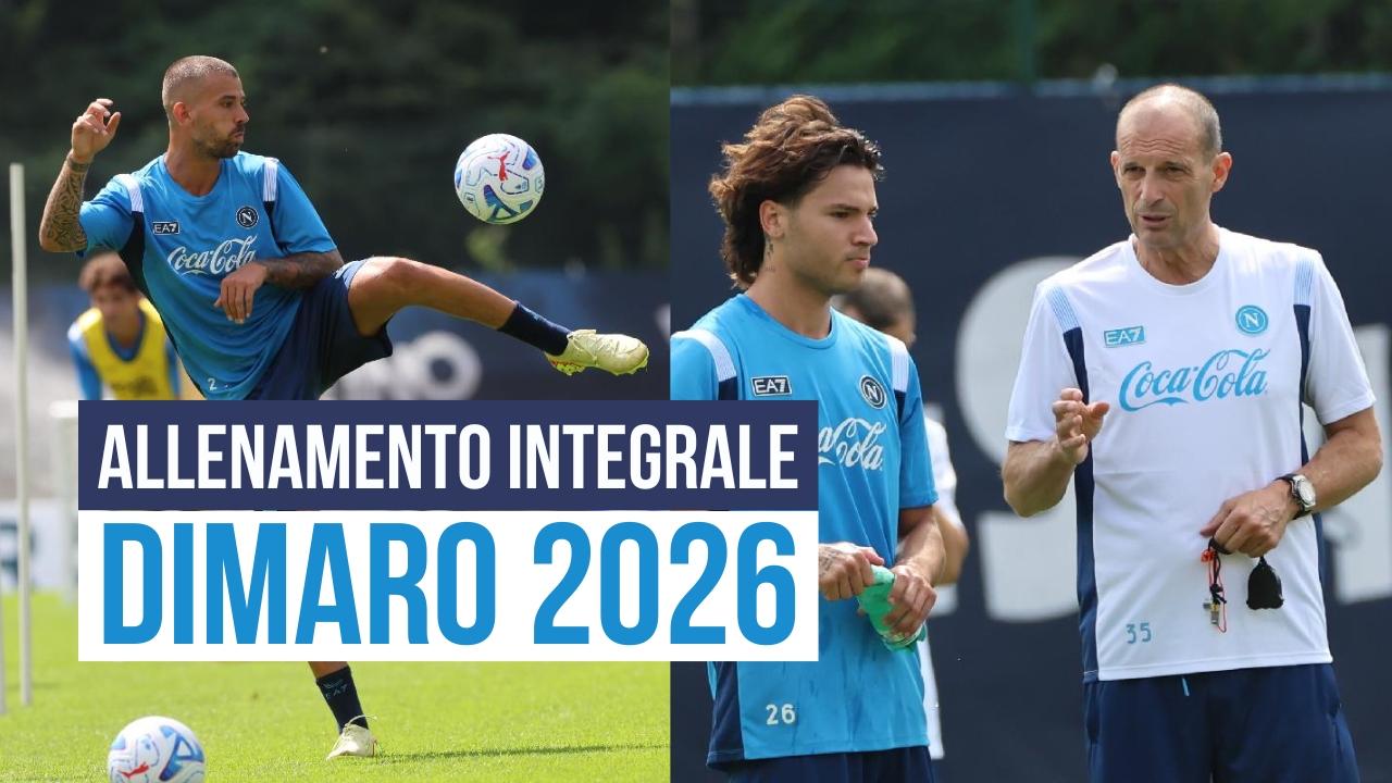 Dimaro, Giorno 2: rivedi l'allenamento integrale di Max Allegri di stamattina | VIDEO CN24