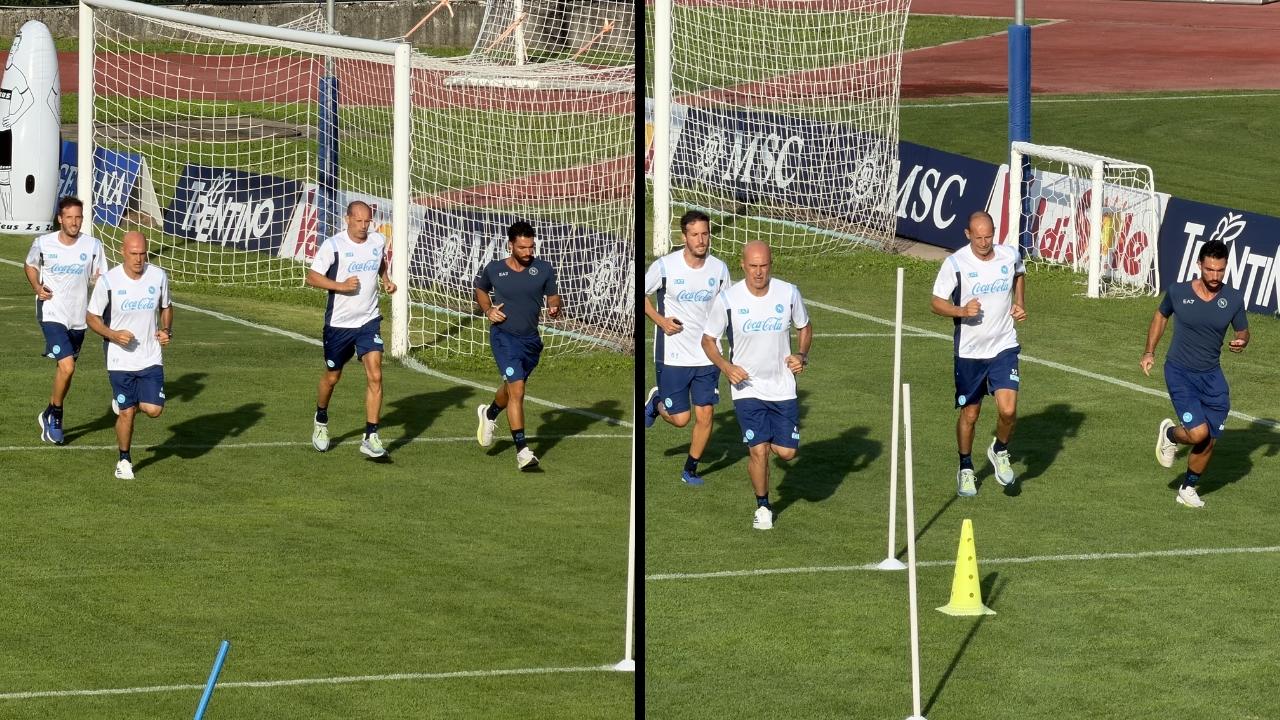 Sorpresa Allegri, il tecnico si allena a Carciato: giri di campo per Max | FOTO CN24