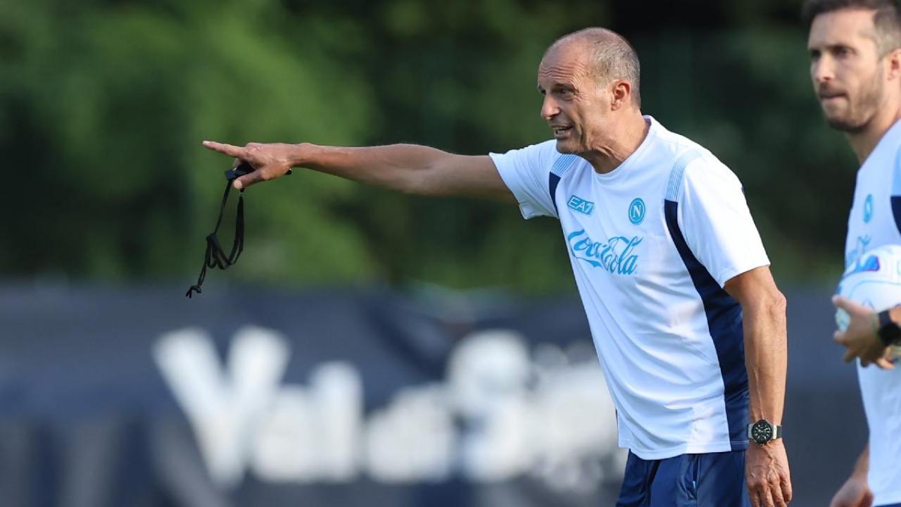 Allegri prescrive la "terapia anti-stress" per i giocatori del Napoli! Si comporta come fece alla Juventus