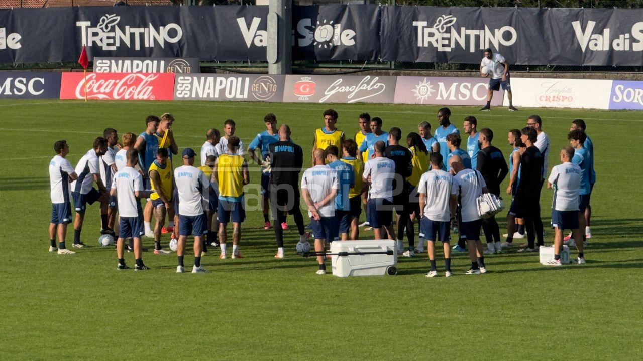 Faccia a faccia Allegri-squadra: discorso di Max a fine allenamento | FOTO CN24