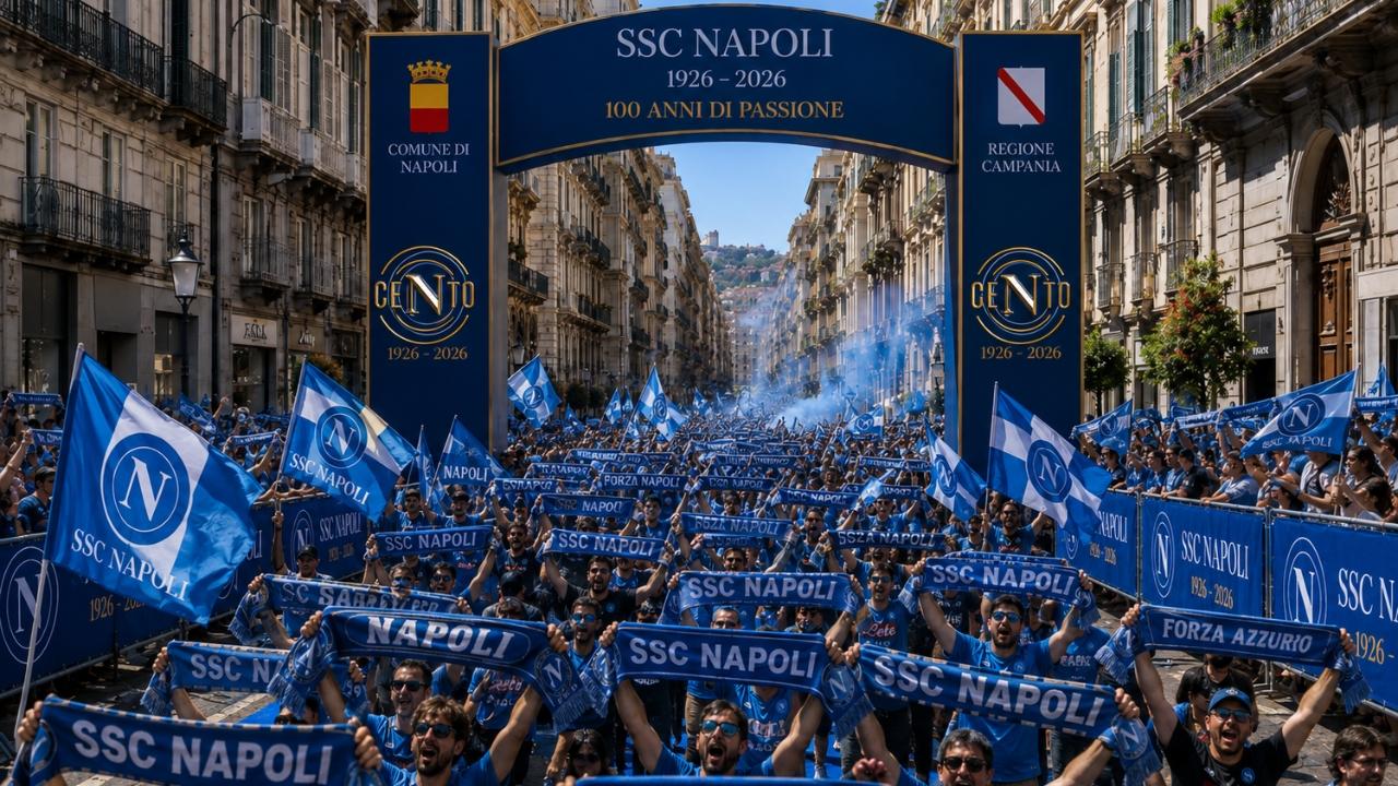 Centenario SSC Napoli, festa in diretta su CalcioNapoli24TV con 4 postazioni | DIRETTA VIDEO