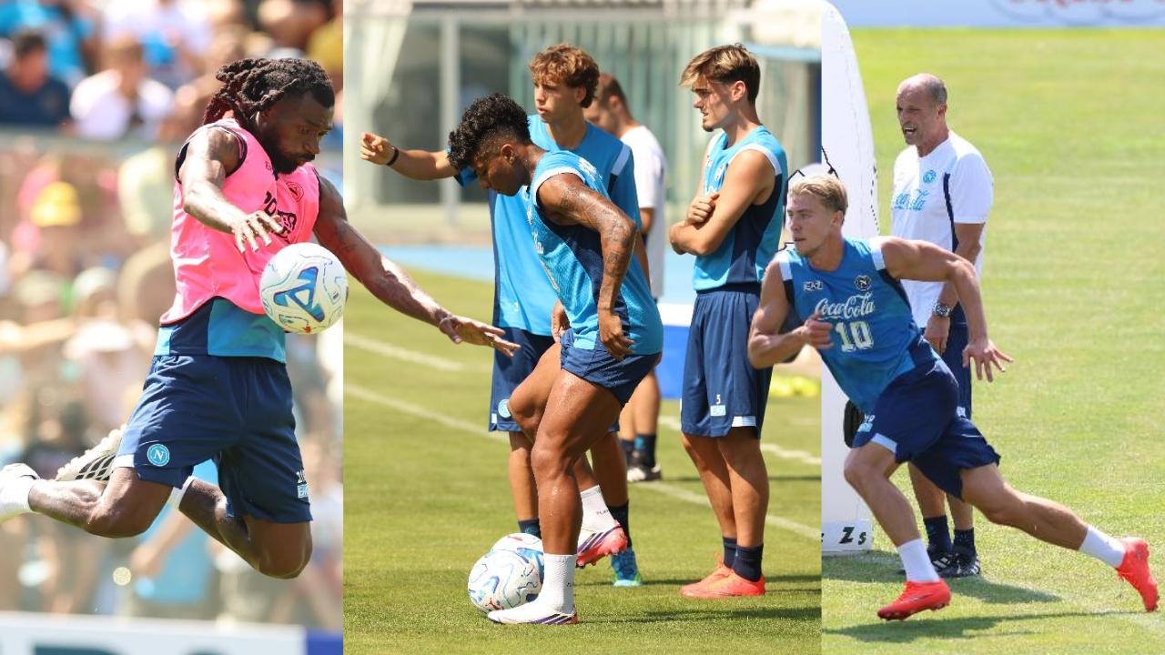 "Facciamo gol!", Allegri mette Hojlund e Lucca sotto torchio! Highlights allenamento Napoli, ci sono Gutierrez e Alisson | VIDEO