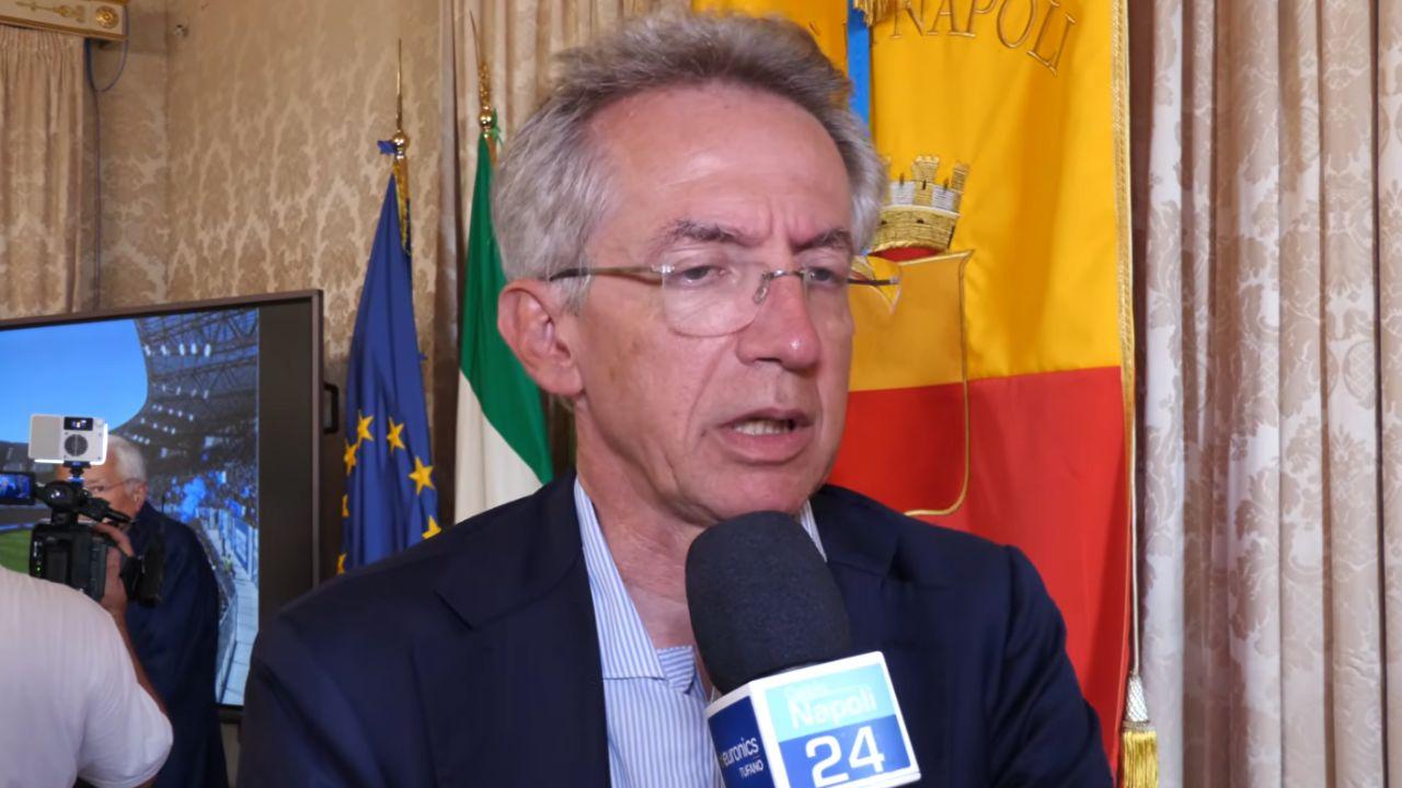 Manfredi a CN24: "La SSC Napoli ha cambiato idea! Lo stadio sar&agrave; collegato con aeroporto, stazione e parcheggi" | VIDEO