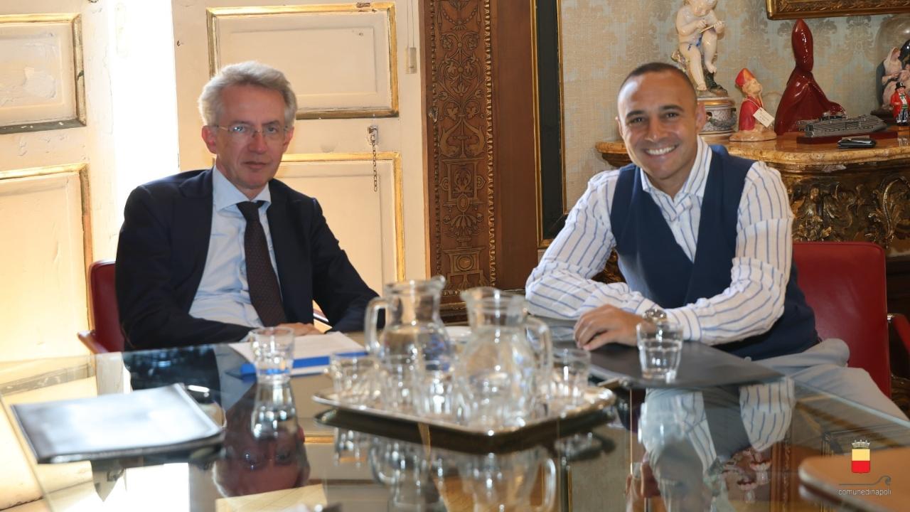 Il sindaco Manfredi: "Napoli Basket in Europa &egrave; soddisfazione per la citt&agrave;! Rizzetta mi ha illustrato la strategia e credo che avremo una squadra molto competitiva"