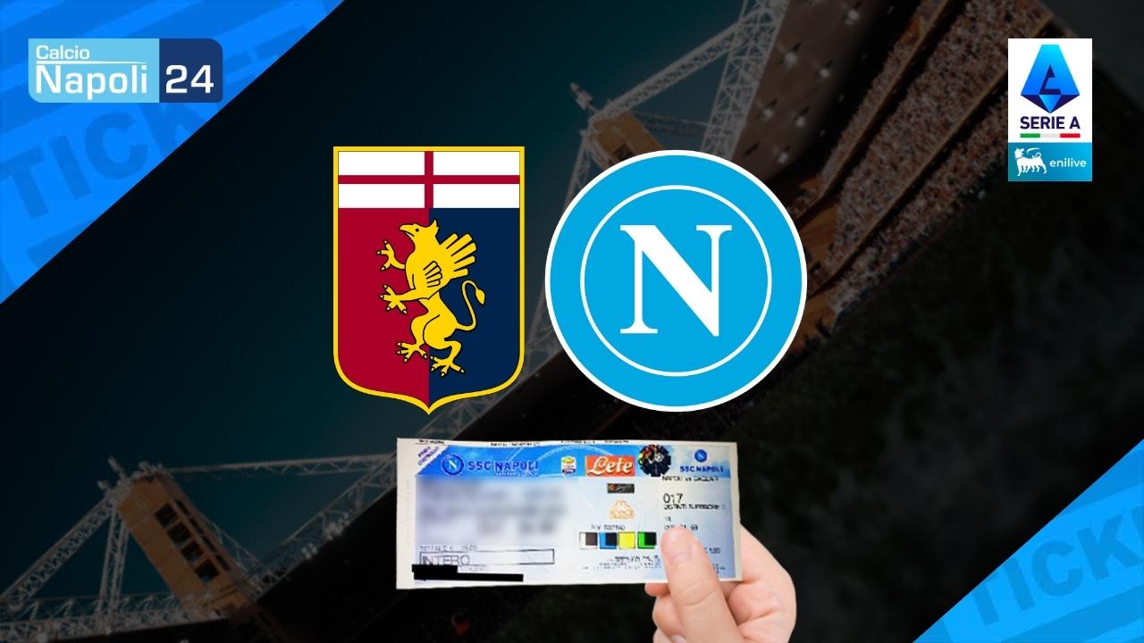 Biglietti Genoa-Napoli in vendita da domani: prezzi, dettagli ed info per il settore ospiti