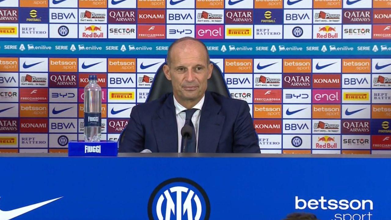 Allegri cita l'Inter-Juve che tolse lo Scudetto al Napoli: "Agli errori di Anguissa-Neres, ho pensato al gol che facemmo "noi" a San Siro"