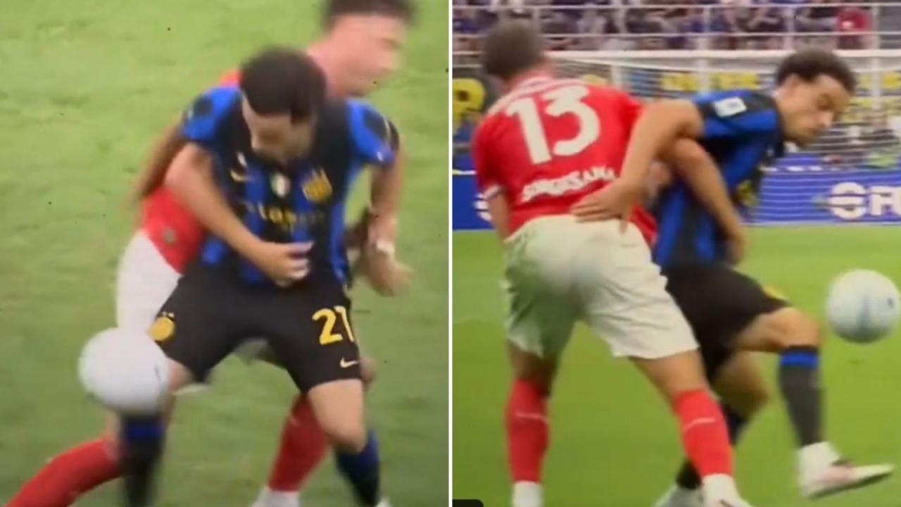 "C'era un rigore per l'Inter": Tancredi Palmeri polemizza sui social, guardate cosa ha pubblicato | VIDEO
